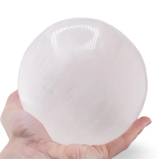 Selenit sfera, 12cm, imagine 3