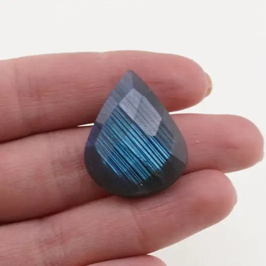 Cabochon Labradorit fatetat 28x23x7,5mm F14