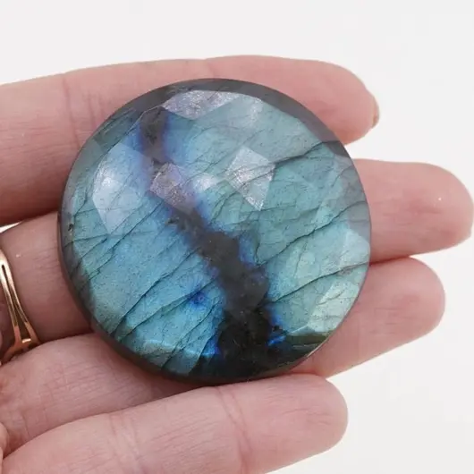 Cabochon Labradorit fatetat 421x42x8mm F117