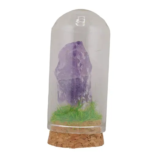 Cupola cu cristal natural Ametist brut, 65mm, imagine 2