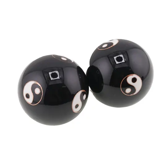 Magneti antistres negri, 2 buc - 46mm, imagine 2
