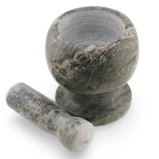 Mojar mic cu pistil din cristal natural Jasp verde, imagine 5