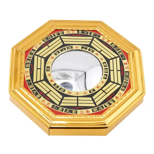 Oglinda Feng Shui Ba Gua convexa, 12,5cm, imagine 2