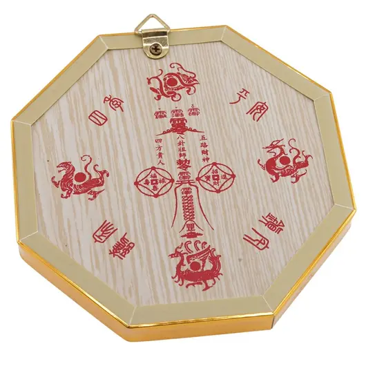 Oglinda Feng Shui Ba Gua convexa, 12,5cm, imagine 3