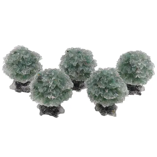 Copac din rasina cu spartura Aventurin, 5cm, imagine 2