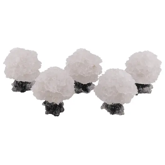 Copac din rasina cu spartura Cristal de stanca, 5cm, imagine 2