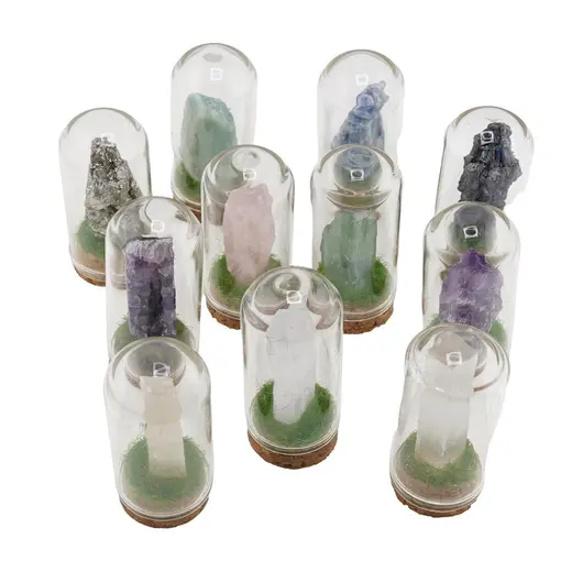 Cupola cu cristal natural cluster Ametist, 65mm, imagine 5