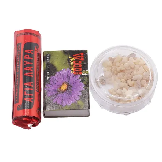 Set complet de ardere a tamaiei