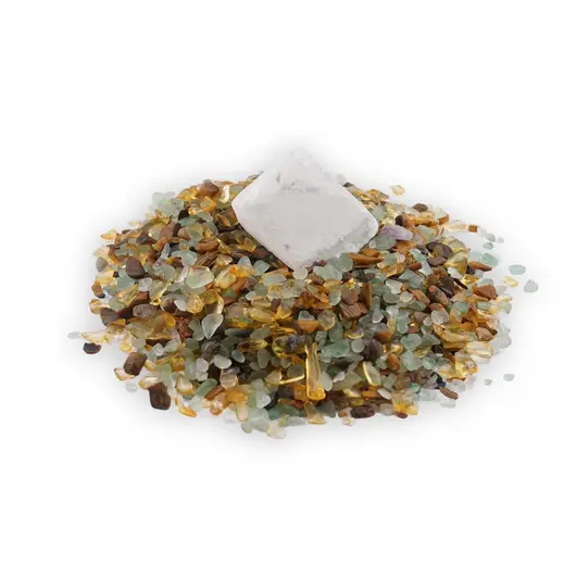 Set pentru prosperitate Aventurin, Citrin, Ochi de Tigru si Selenit brut, 100g