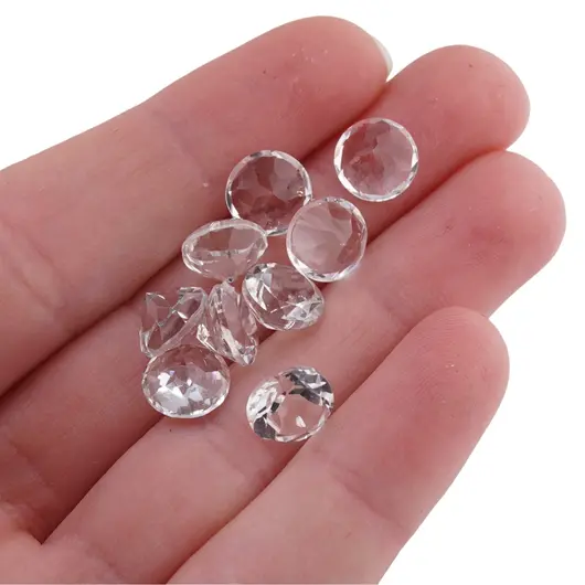 Cabochoane extrafatetate din Cristal de stanca natural, calitate AAA, 8mm, imagine 3