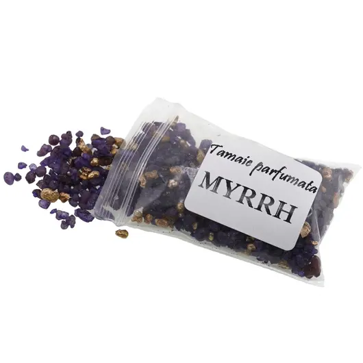 Tamaie naturala parfumata, Myrrh - 10g