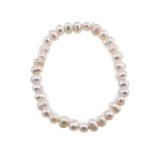 Bratara pe elastic cu Perle de cultura 6-7mm