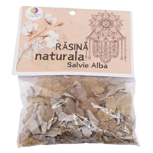 Rasina naturala - Salvie alba, 30g