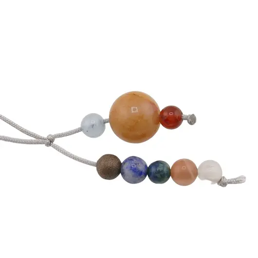 Accesoriu cu pietre semipretioase Calcit sfera 10mm si mix cristale 4mm, imagine 3