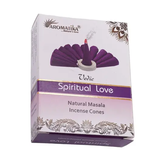 Conuri parfumate fumigatie Aromatika - Spiritual Love 10 buc
