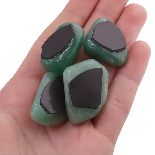 Magnet Aventurin rulat, 15-25mm, imagine 3