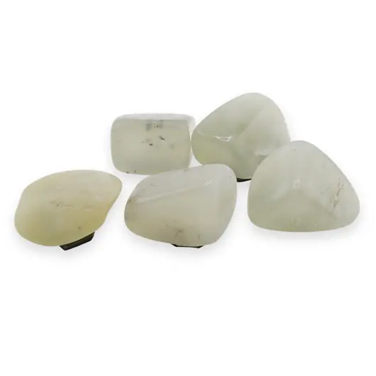 Magnet Jadeit rulat, 25-30mm, imagine 2