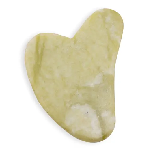 Piatra Gua Sha din Jad pentru masaj - 8cm