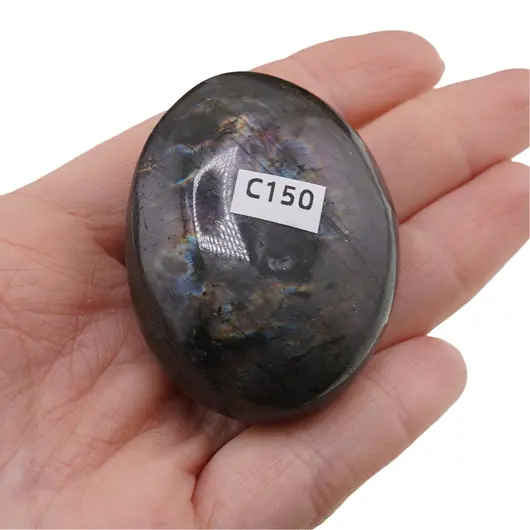 Palm Stone Labradorit C150, 68g, imagine 3
