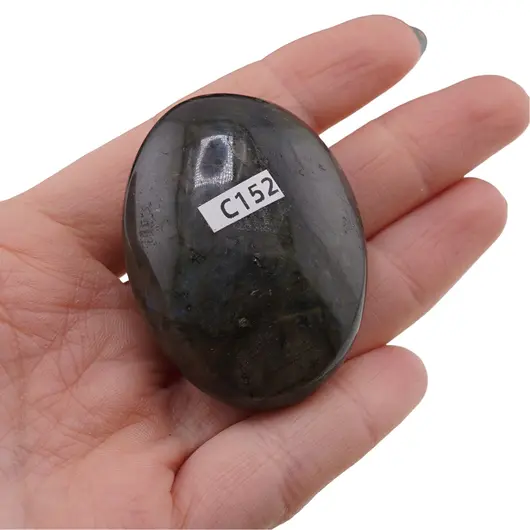 Palm Stone Labradorit C152, 56g, imagine 3