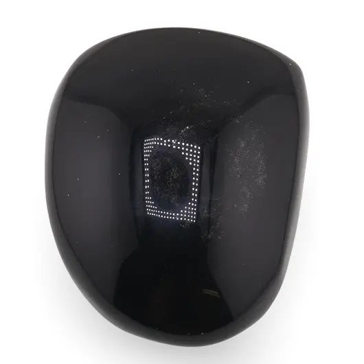 Obsidian slefuit unicat M10, 206g