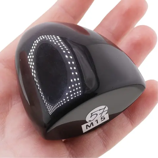 Obsidian slefuit unicat M15, 114g, imagine 3