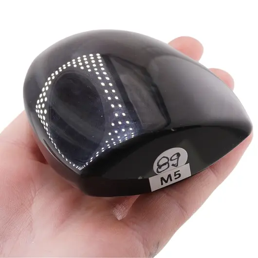 Obsidian slefuit unicat M5, 178g, imagine 3