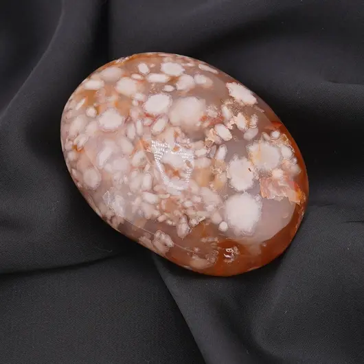 Palm Stone Agat Flower C90, 102g, imagine 2