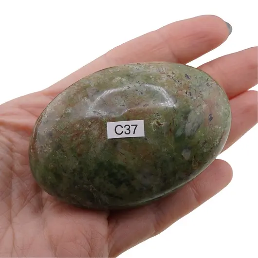 Palm Stone Opal verde C37, 128g, imagine 3