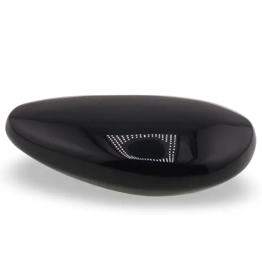 Obsidian slefuit unicat M19, 188g, imagine 2