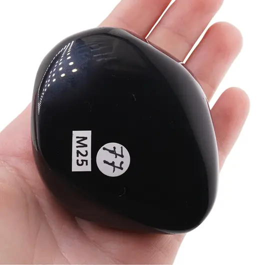 Obsidian slefuit unicat M25, 154g, imagine 3