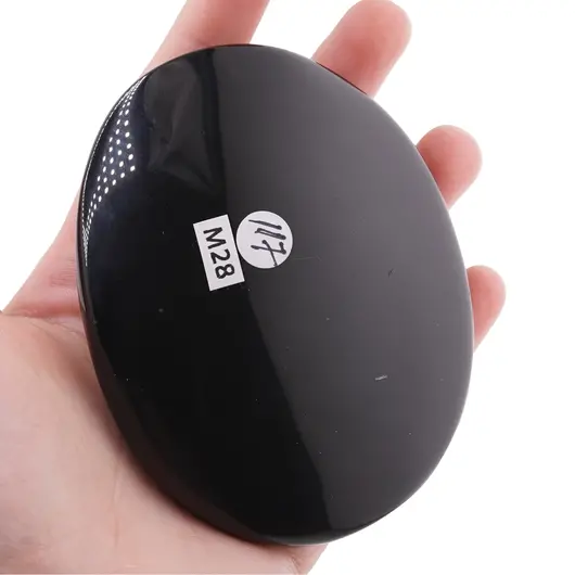Obsidian slefuit unicat M28, 234g, imagine 3