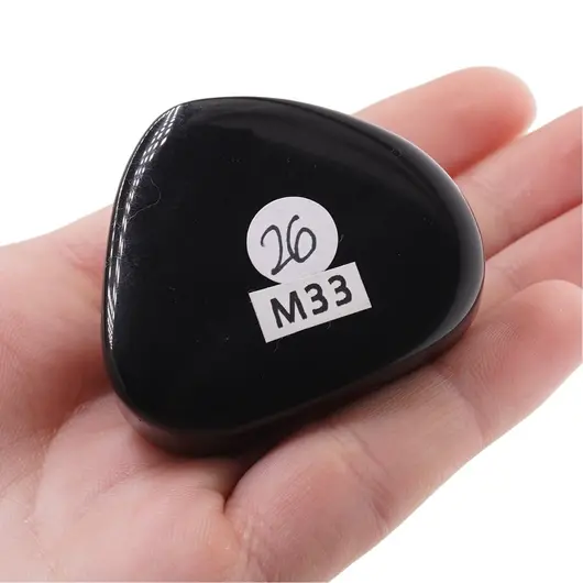 Obsidian slefuit unicat M33, 52g, imagine 3
