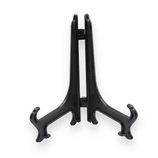 Suport din plastic negru pentru pietre 13,5cm