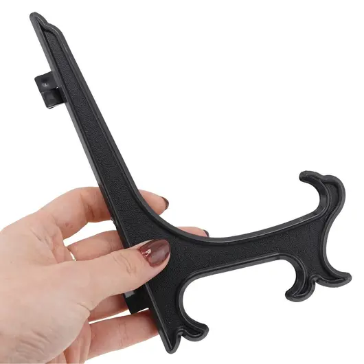 Suport din plastic negru pentru pietre 17,8cm, imagine 3