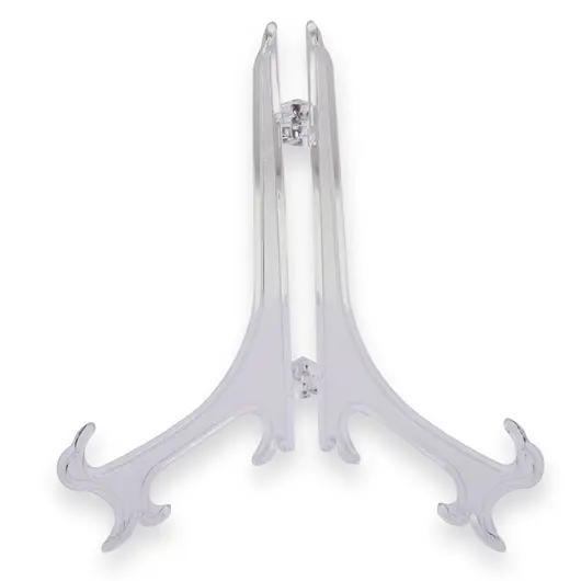 Suport din plastic transparent pentru pietre 17,8cm
