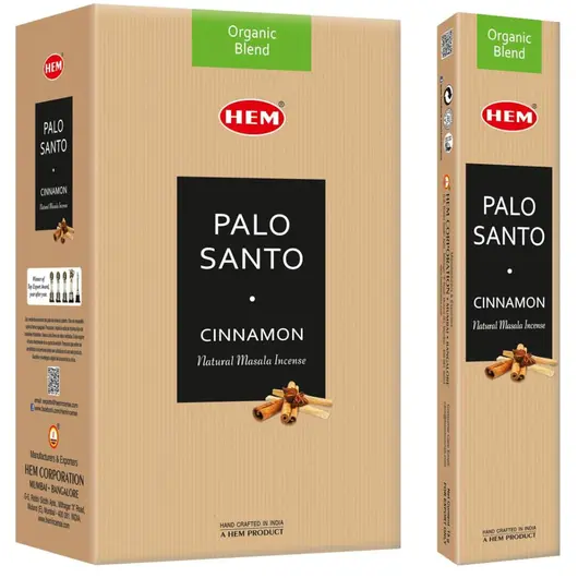 Betisoare parfumate HEM - Palo Santo Cinnamon