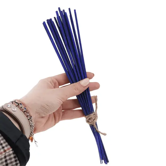 Betisoare parfumate Ancient Wisdom, Tibetan musk dark blue, 20buc, imagine 3