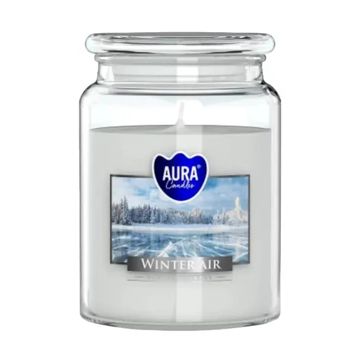Lumanare parfumata Bispol borcan Premium line - Winter Air