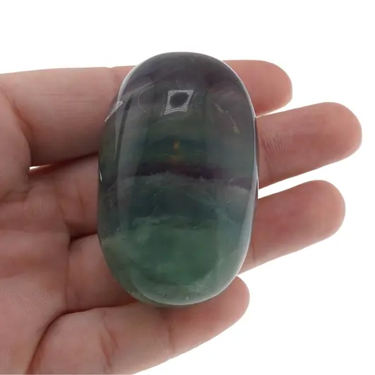 Fluorit, palm stone unicat, G16, imagine 2