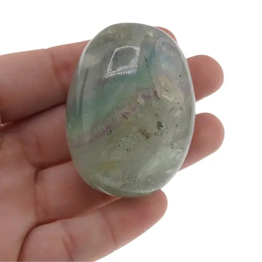 Fluorit, palm stone unicat, G8, imagine 2