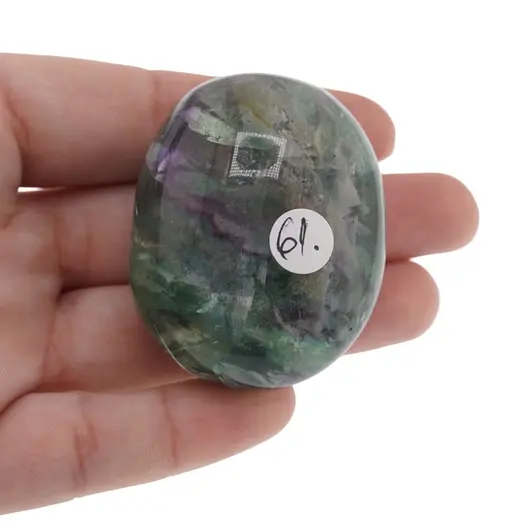 Fluorit, palm stone unicat, G15, imagine 3