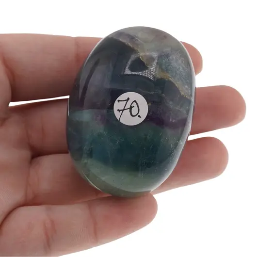 Fluorit, palm stone unicat, G6, imagine 3