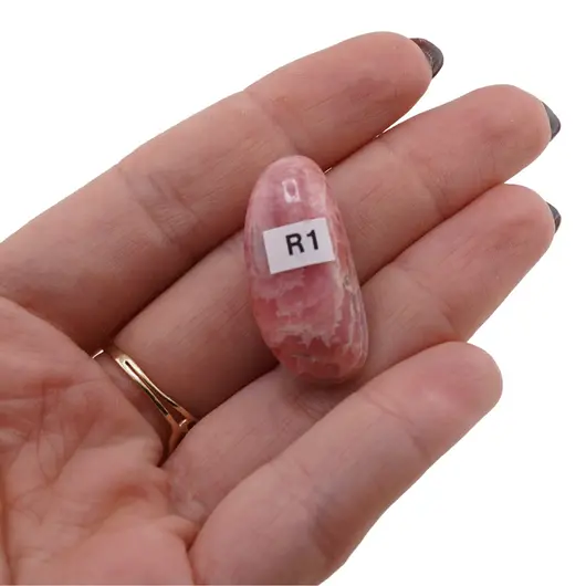 Rodocrozit rulat, cristal natural unicat, R1, imagine 2