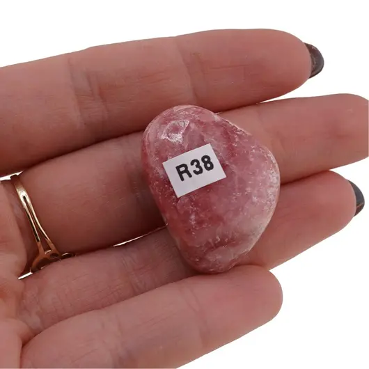 Rodocrozit rulat, cristal natural unicat, R38, imagine 2