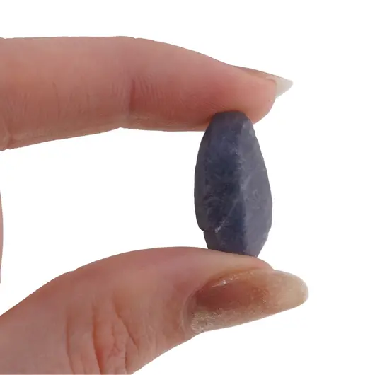 Safir albastru, cristal natural unicat, S5, imagine 2