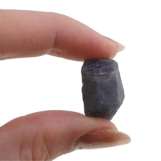 Safir albastru, cristal natural unicat, S19, imagine 2