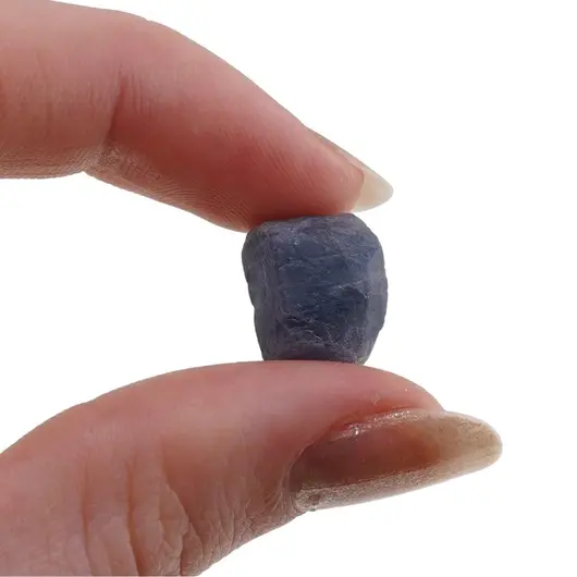 Safir albastru, cristal natural unicat, S85, imagine 2