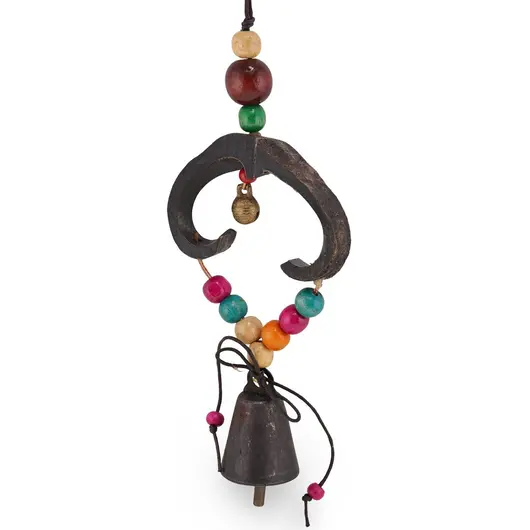 Amuleta potcoava naturala pentru protectia casei, 25cm, imagine 2