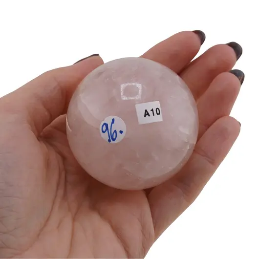 Cuart roz, sfera naturala unicat, A10, imagine 2